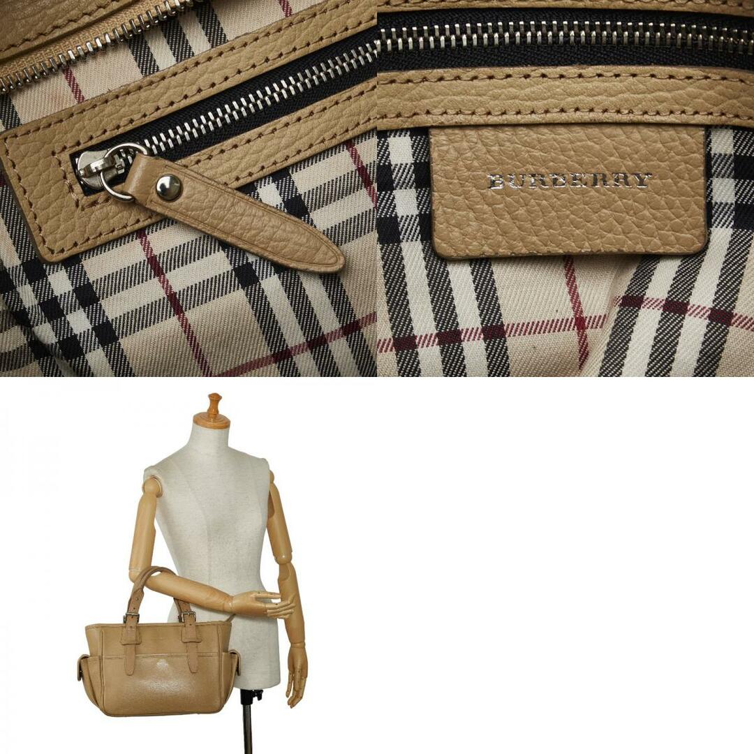 BURBERRY(バーバリー)のバーバリー ノバチェック ハンドバッグ レザー レディース BURBERRY 【1-0137726】 レディースのバッグ(ハンドバッグ)の商品写真