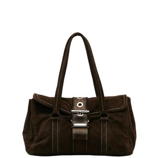 プラダ(PRADA)のプラダ カフェ ハンドバッグ BR2436 スウェード レディース PRADA 【1-0138667】(ハンドバッグ)