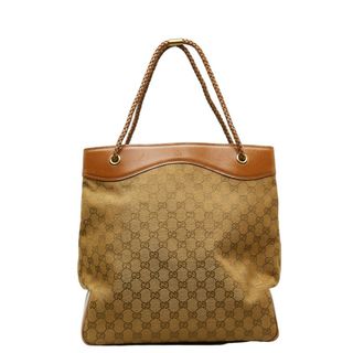 グッチ(Gucci)のグッチ GGキャンバス トートバッグ ショルダーバッグ 109141 キャンバス レディース GUCCI 【1-0138671】(トートバッグ)