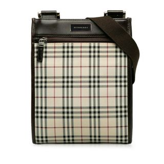 バーバリー(BURBERRY)のバーバリー ノバチェック 斜め掛け ショルダーバッグ キャンバス レディース BURBERRY 【214-39311】(ショルダーバッグ)