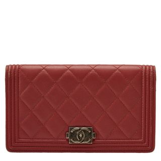 シャネル(CHANEL)のシャネル ボーイシャネル 長財布 レザー レディース CHANEL 【228-39848】(財布)