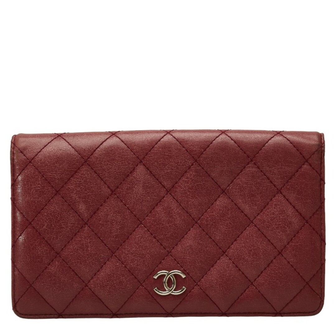 CHANEL(シャネル)のシャネル マトラッセ ココマーク 長財布 二つ折り長財布 レザー レディース CHANEL 【228-39888】 レディースのファッション小物(財布)の商品写真