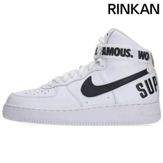 ナイキ(NIKE)のナイキ  AIR FORCE 1 HIGH SUPREME SP 698696-100 エアフォース1ハイスニーカー メンズ 27.5cm(スニーカー)