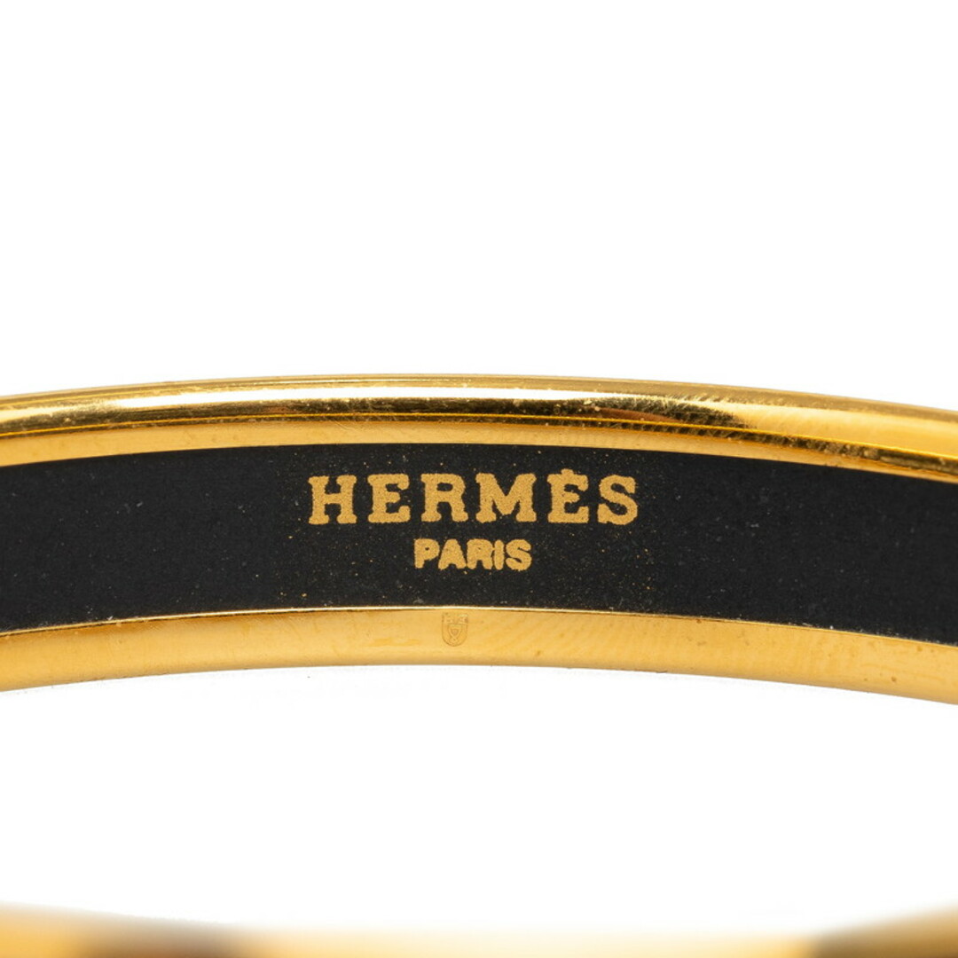 Hermes(エルメス)のエルメス エマイユ バングル メッキ レディース HERMES 【214-40213】 レディースのアクセサリー(ブレスレット/バングル)の商品写真