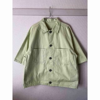 ザラ(ZARA)のライトグリーン/オーバーサイズシャツ(シャツ)