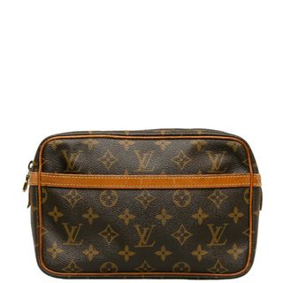 ルイヴィトン(LOUIS VUITTON)のルイ ヴィトン モノグラム コンピエーニュ23 セカンドバッグ M51847 PVC レディース LOUIS VUITTON 【228-40494】(クラッチバッグ)