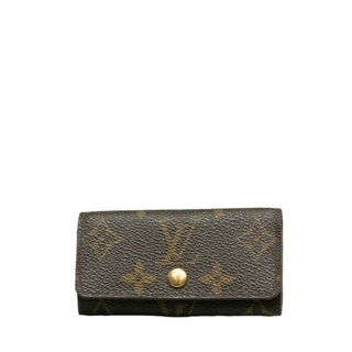 ルイヴィトン(LOUIS VUITTON)のルイ ヴィトン モノグラム ミュルティクレ4 キーケース M62631 PVC レディース LOUIS VUITTON 【228-40497】(キーケース)