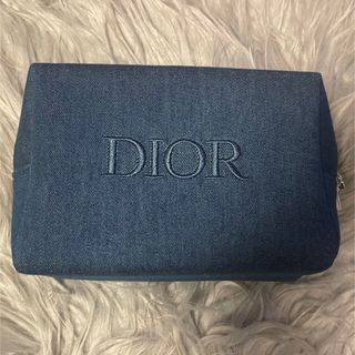 ディオール(Dior)のDior/ディオール デニムポーチノベルティ 化粧ポーチ(ポーチ)