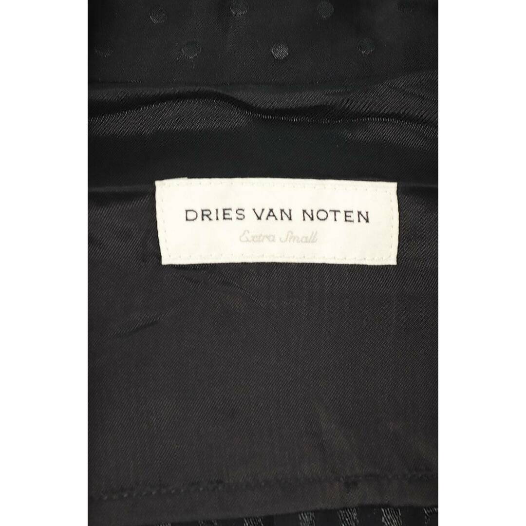 DRIES VAN NOTEN(ドリスヴァンノッテン)のドリスヴァンノッテン ドット柄ビスコースガウンコート レディース XS レディースのジャケット/アウター(その他)の商品写真