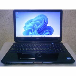 フジツウ(富士通)の☆Core™i5☆FMV LIFEBOOK A54GB(シャイニーブラック)(ノートPC)