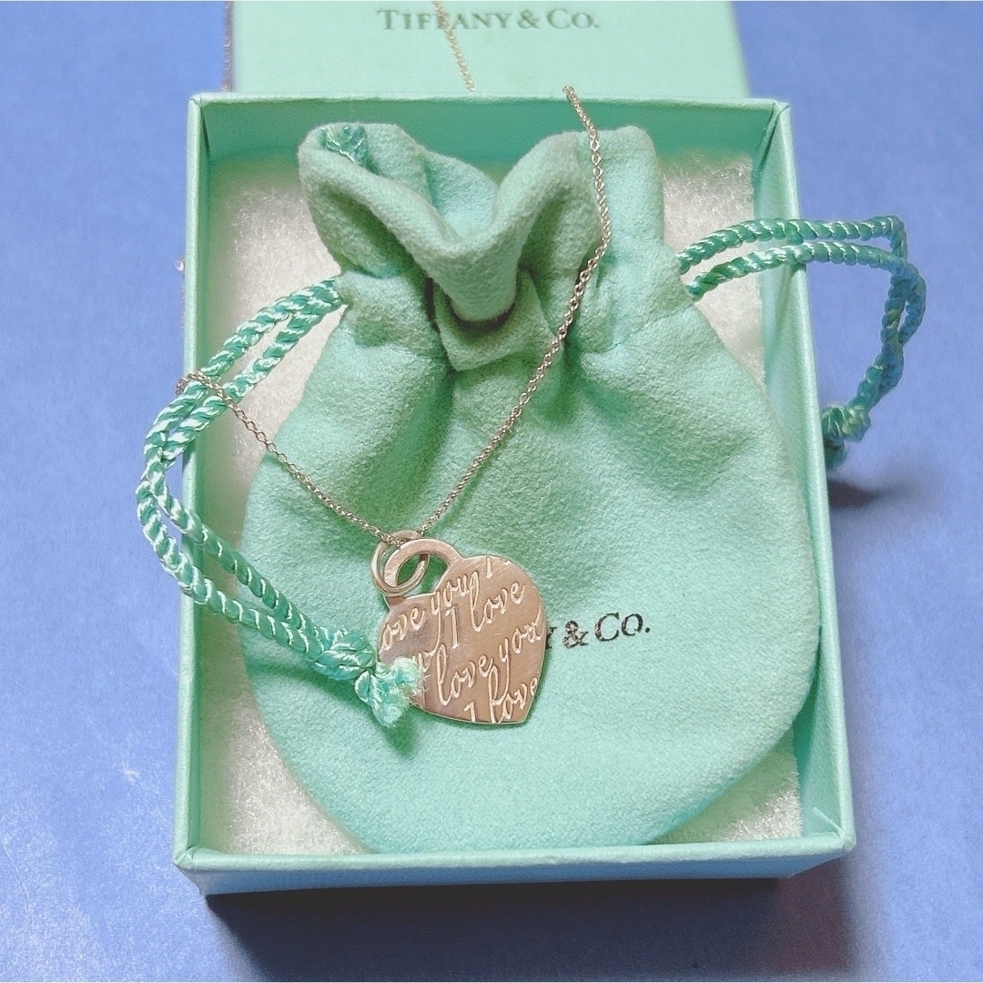 Tiffany & Co.(ティファニー)の【美品】♡TIFFANY&Co♡ティファニー ノーツ ハート タグ ペンダント　 レディースのアクセサリー(ネックレス)の商品写真