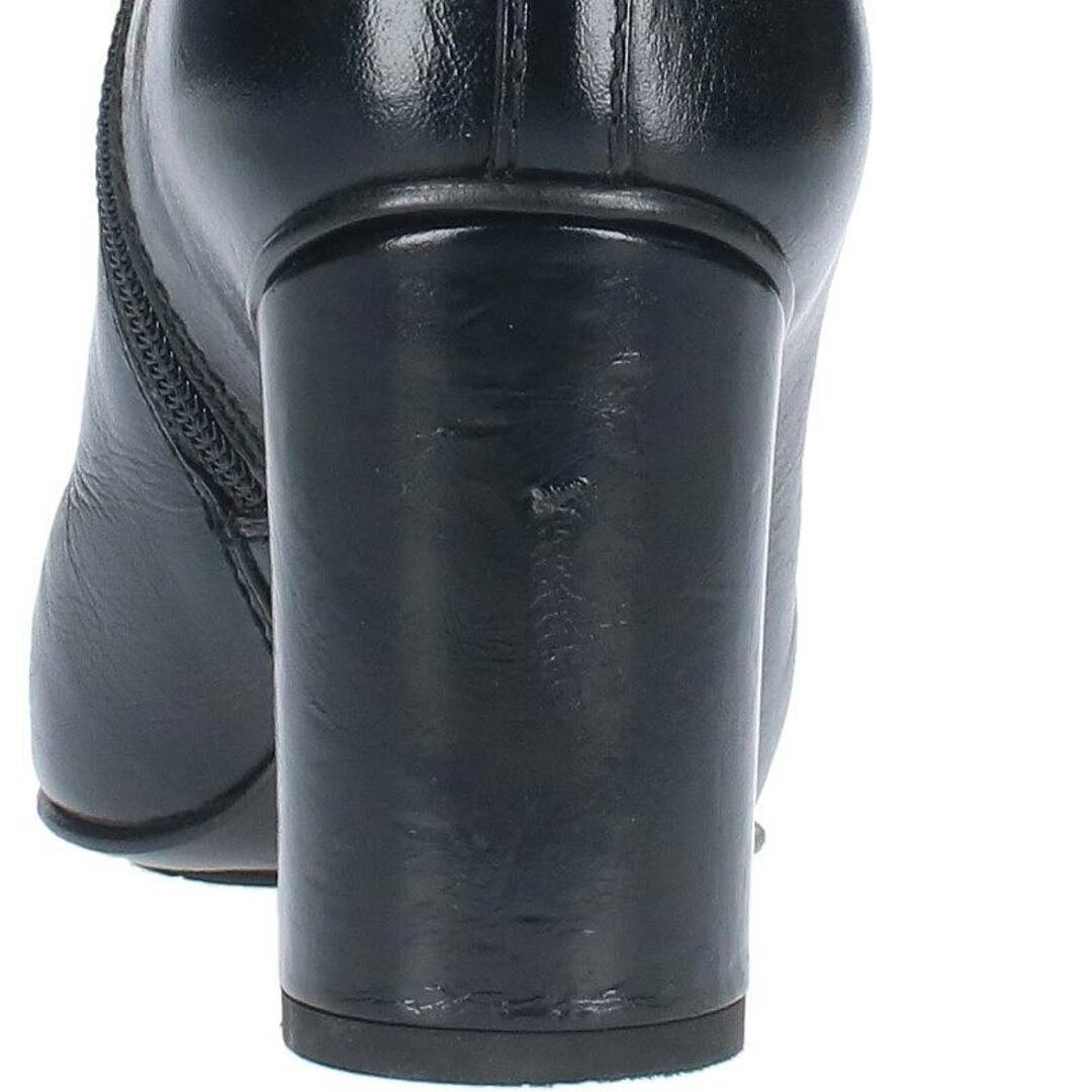 CHANEL(シャネル)のシャネル  G35008 ココマークチャーム付き レザーヒールブーツ レディース 36 1/2C レディースの靴/シューズ(ブーツ)の商品写真