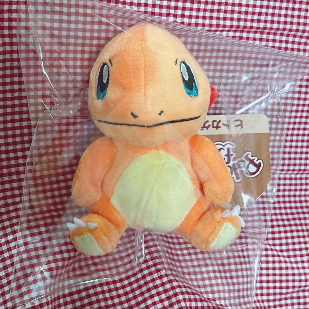 ポケモン(ポケモン)の【新品.タグ付き】☆ポケモン☆ヒトカゲぬいぐるみ☆ エンタメ/ホビーのおもちゃ/ぬいぐるみ(ぬいぐるみ)の商品写真