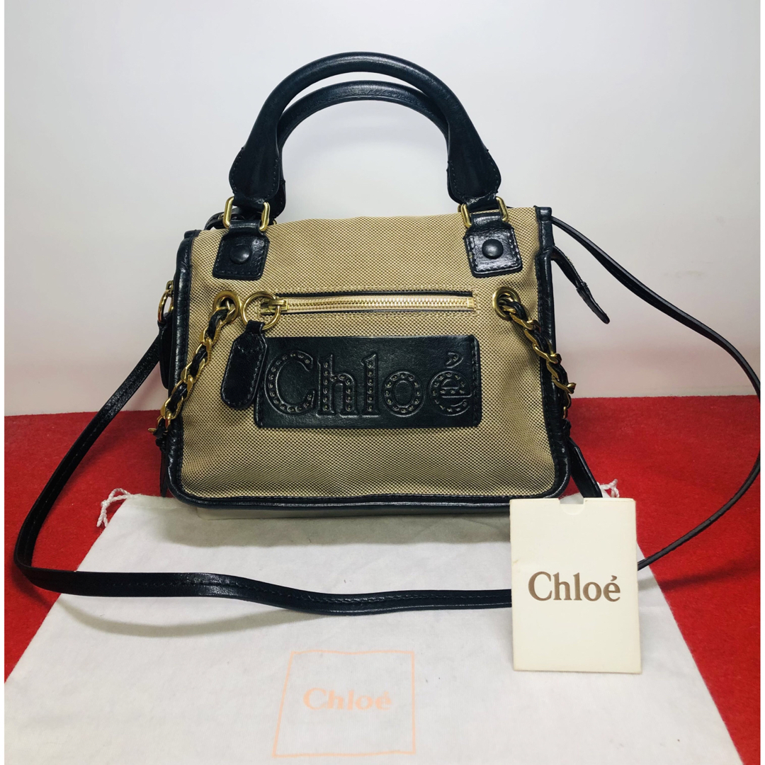 Chloe(クロエ)の【美品】☆ Chloe  クロエ 2way ショルダーバッグ ゴールド金具  レディースのバッグ(ショルダーバッグ)の商品写真