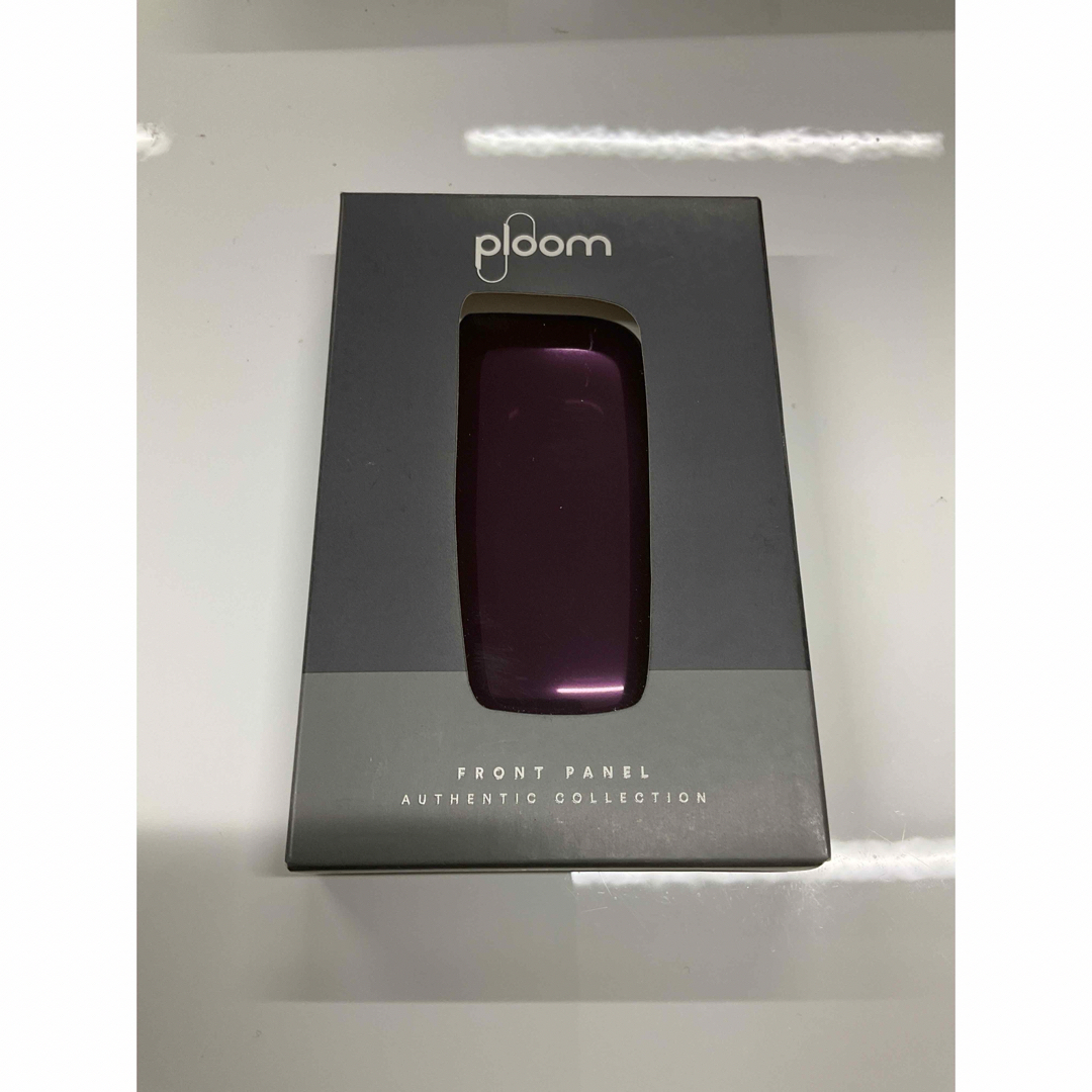 PloomTECH(プルームテック)のプルームエックスのフロントパネル プラムバイオレット 新品未使用 メンズのファッション小物(タバコグッズ)の商品写真