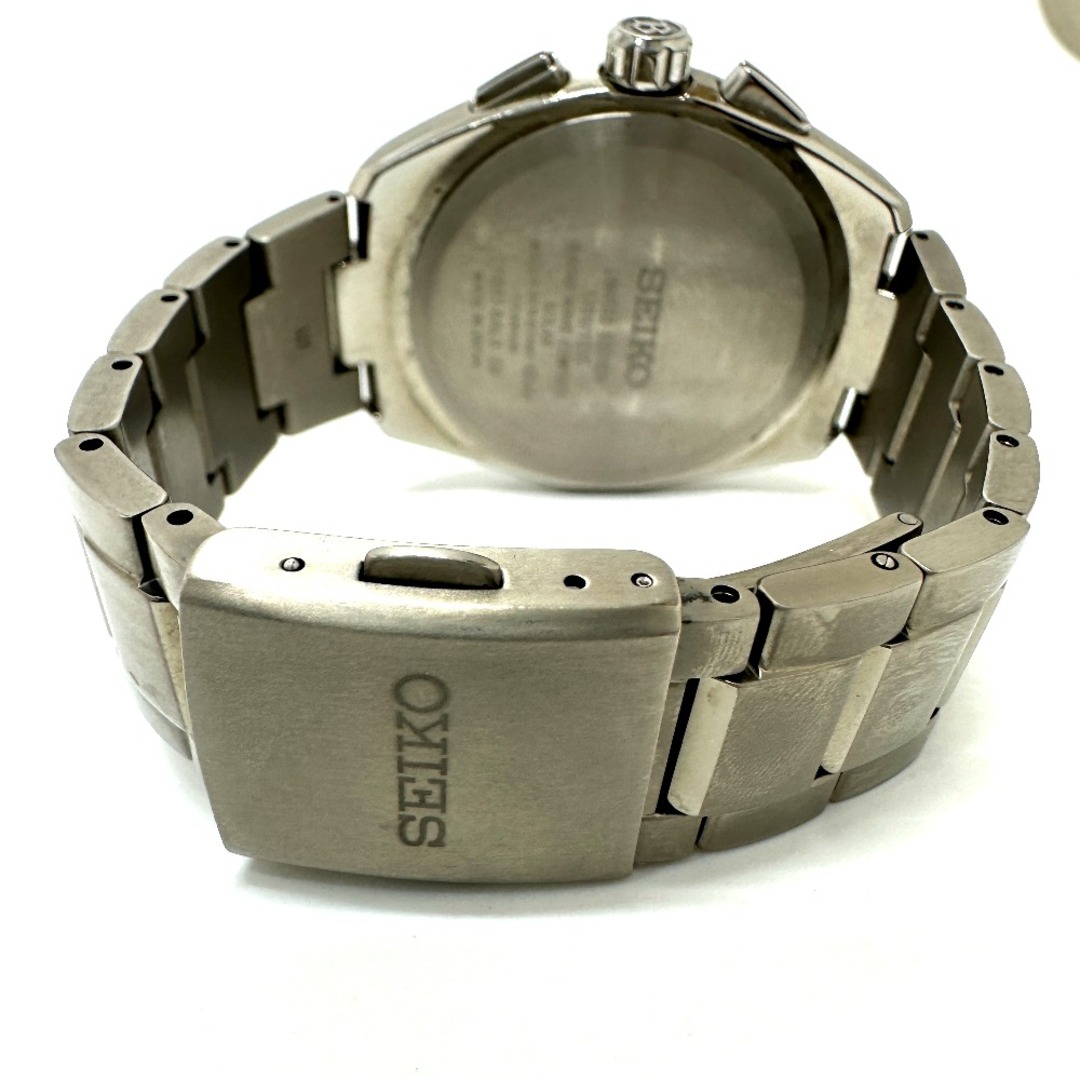 SEIKO(セイコー)のセイコー SEIKO ブライツ 7B27-0AL0  ソーラー電波 腕時計 チタン シルバー メンズの時計(腕時計(アナログ))の商品写真