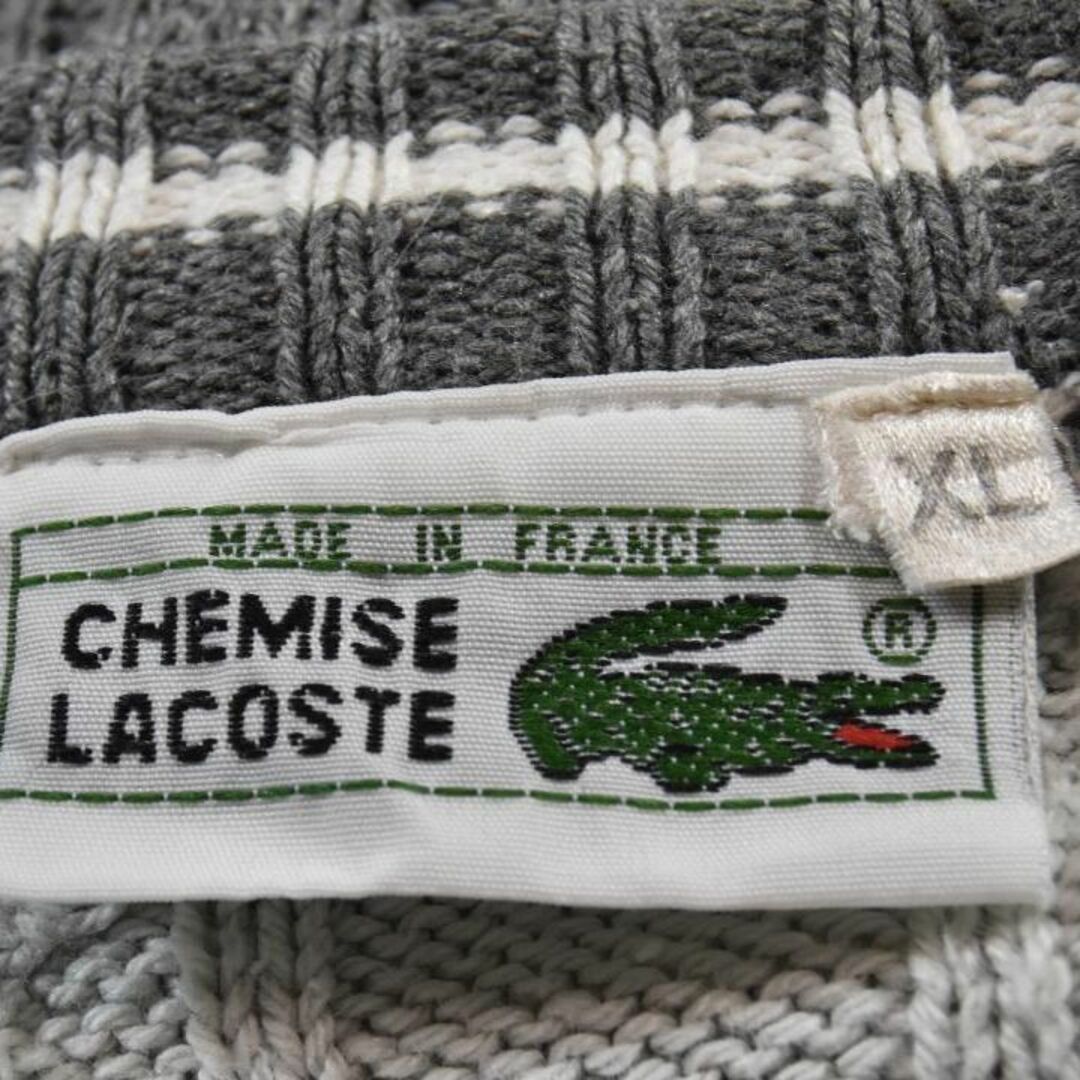 LACOSTE(ラコステ)のラコステ 80s セーター 14013ｃフランス製 LACOSTE 00 90 メンズのトップス(ニット/セーター)の商品写真