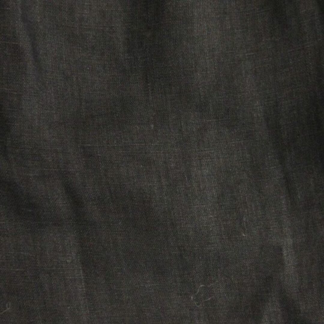 Jurgen Lehl(ヨーガンレール)のヨーガンレール イージーワイド パンツ リネン ブラック L ■ECS レディースのパンツ(その他)の商品写真