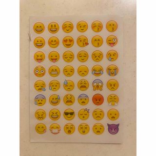 絵文字　シール　ステッカー　emoji 顔文字(シール)