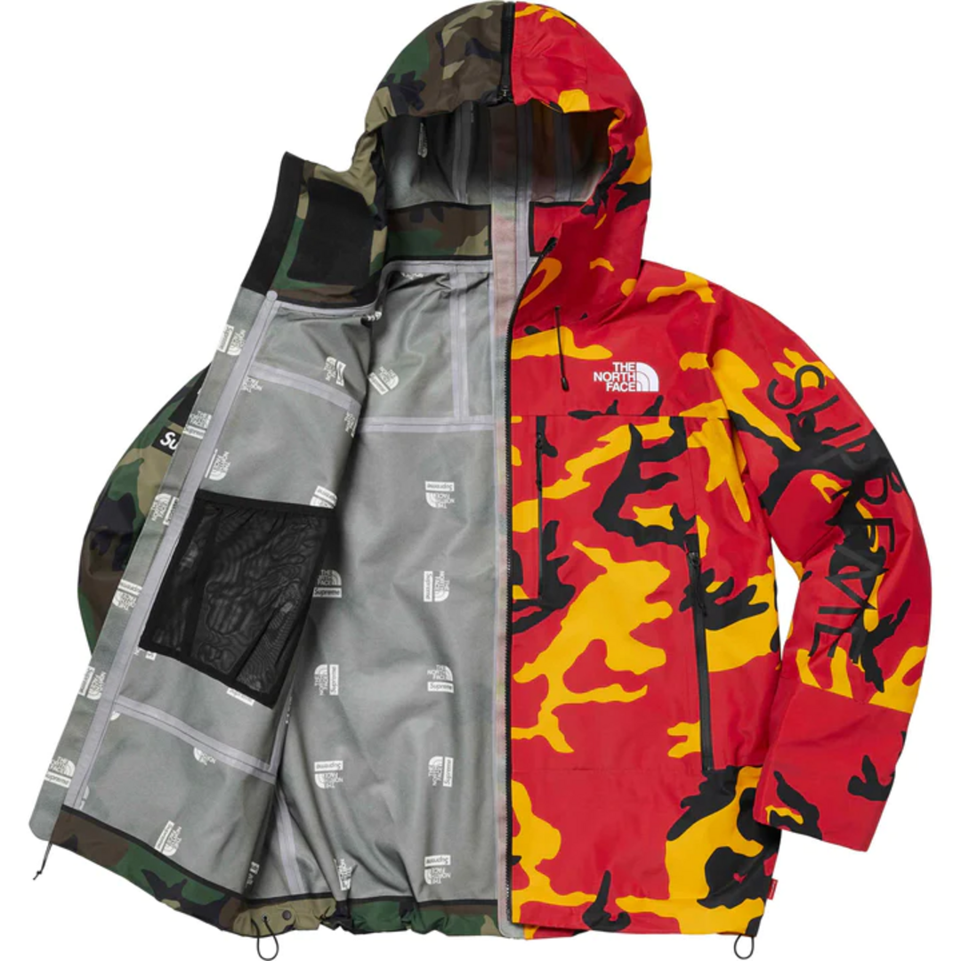 Supreme(シュプリーム)のThe North Face Split Taped Seam カモXXL メンズのジャケット/アウター(ナイロンジャケット)の商品写真