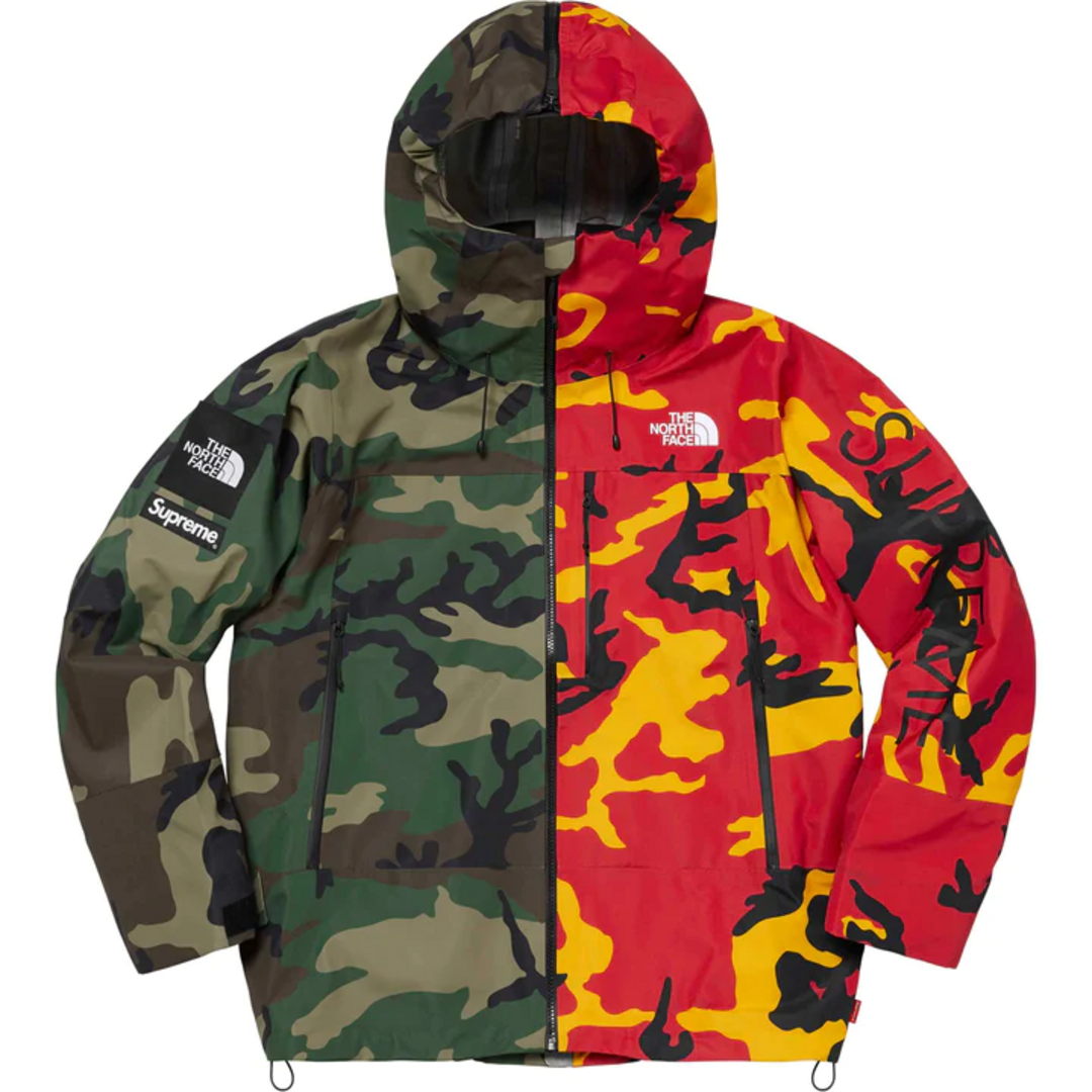 Supreme(シュプリーム)のThe North Face Split Taped Seam カモXXL メンズのジャケット/アウター(ナイロンジャケット)の商品写真