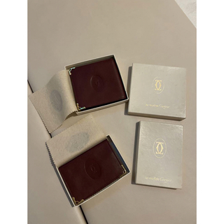 カルティエ(Cartier)のCartier マスド ドゥ カルティエ　パスケース　財布　2点セット(財布)