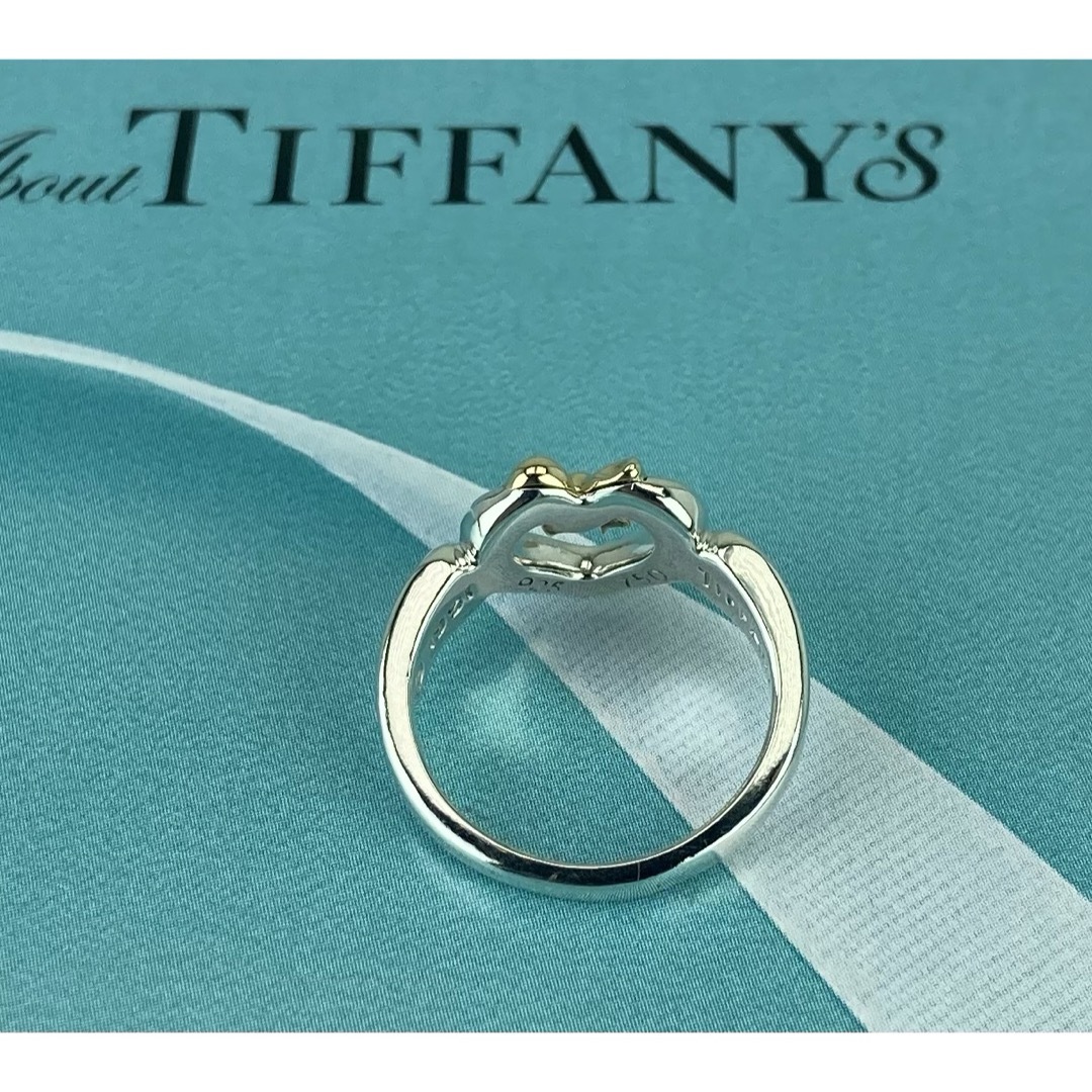 Tiffany & Co.(ティファニー)のTiffany & Co. ティファニー リボン ハート コンビリング レディースのアクセサリー(リング(指輪))の商品写真