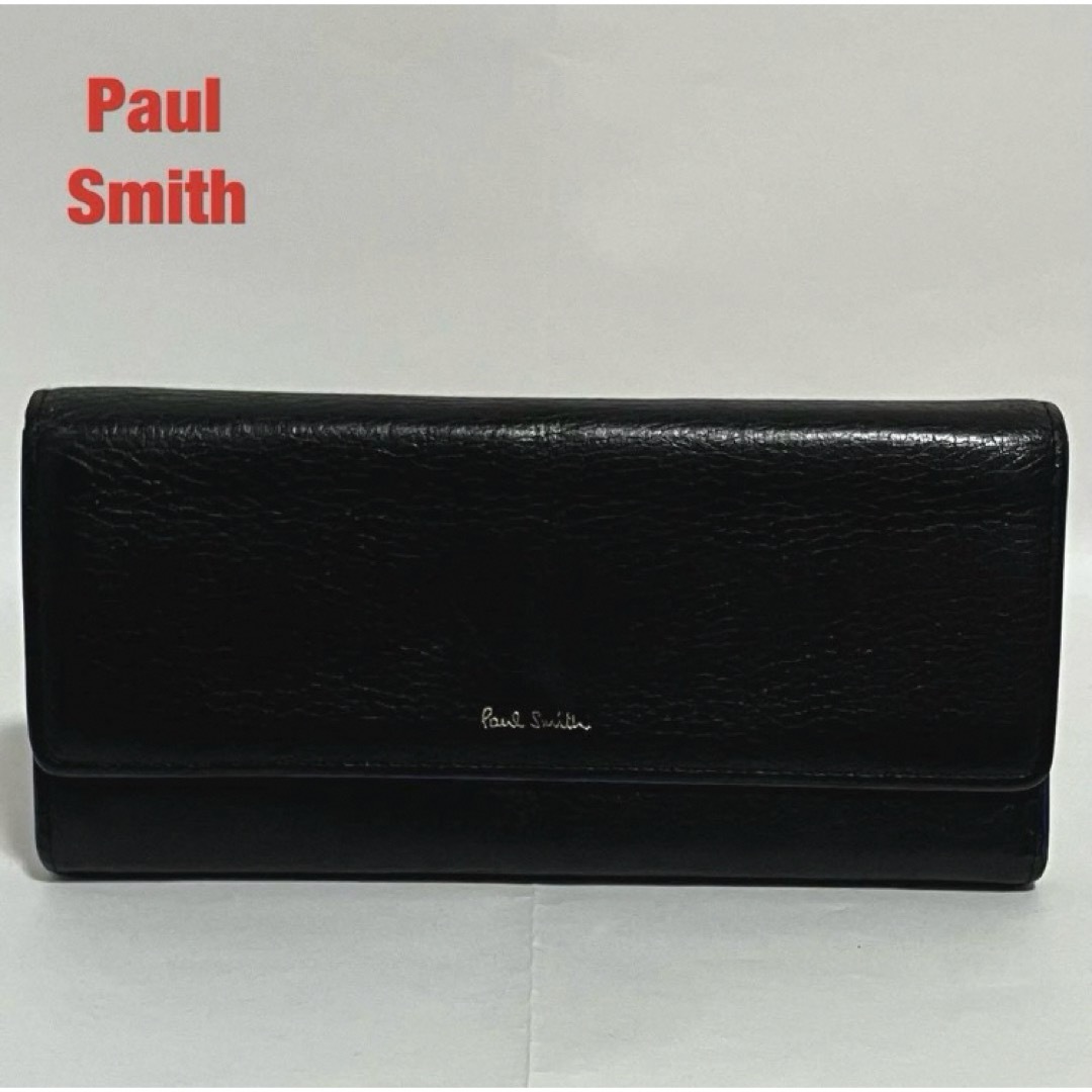 Paul Smith(ポールスミス)の【人気】Paul Smith　ポールスミス　長財布　牛革レザー　ブランドロゴ メンズのファッション小物(長財布)の商品写真