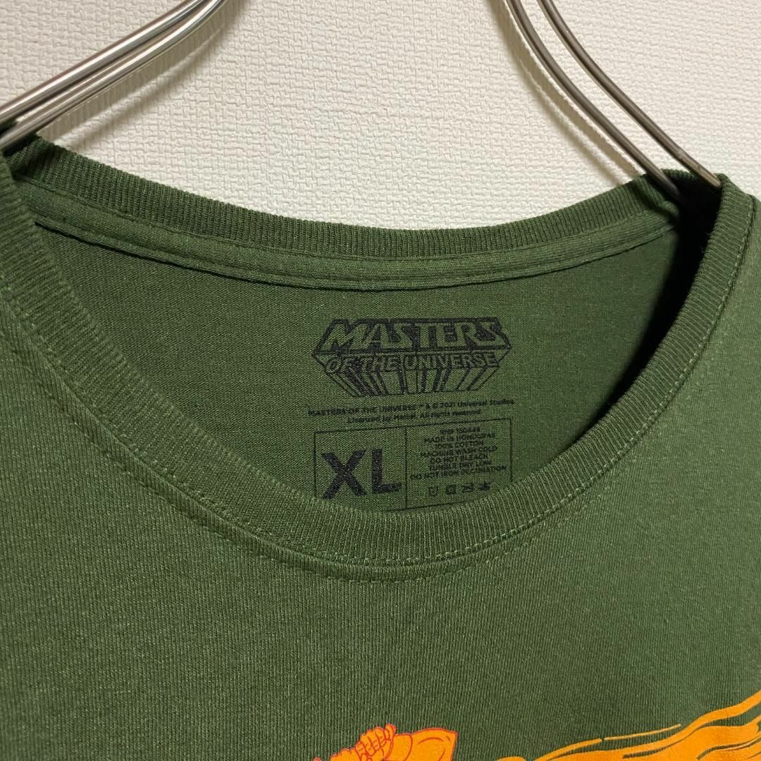 TV&MOVIE(ティービーアンドムービー)のアメリカ古着　マスターズ・オブ・ユニバース　テレビアニメ　半袖 Tシャツ　XL メンズのトップス(Tシャツ/カットソー(半袖/袖なし))の商品写真