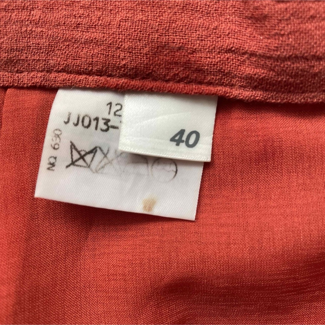 CORDIER(コルディア)の昭和レトロ　ワールド　コルディア　オレンジ　スカート レディースのスカート(ひざ丈スカート)の商品写真