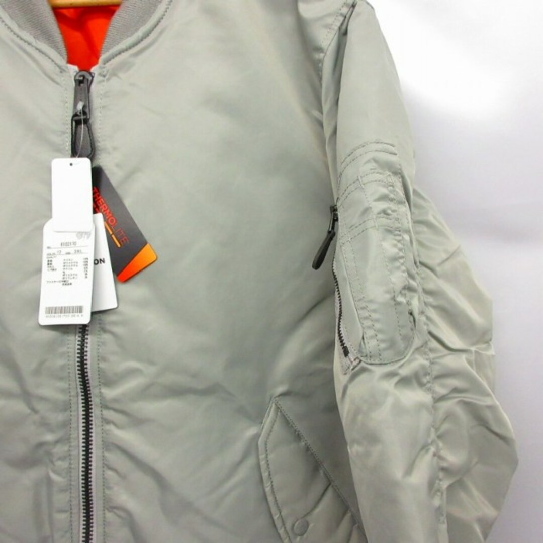 AVIREX(アヴィレックス)のアヴィレックス タグ付き MA-1 リバーシブル ジャケット ナイロン 3XL メンズのジャケット/アウター(ブルゾン)の商品写真