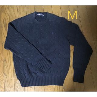 Ralph Lauren - RALPH LAUREN刺繍 ロゴ コットン 100％ ニット