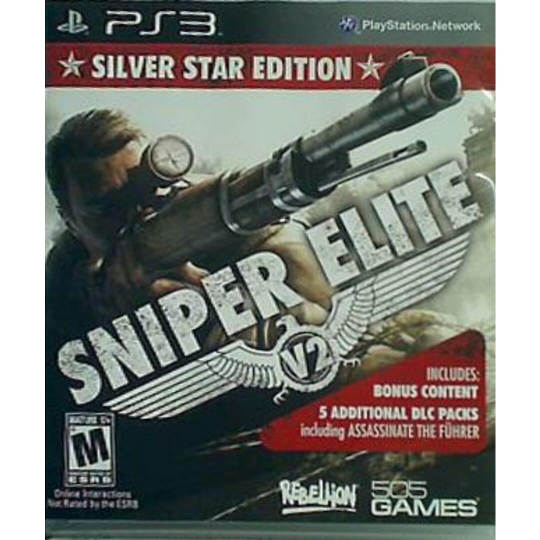 スナイパーエリートV2 PS3 Sniper Elite V2: Silver Star Edition Playstation 3 505 Games エンタメ/ホビーのゲームソフト/ゲーム機本体(その他)の商品写真