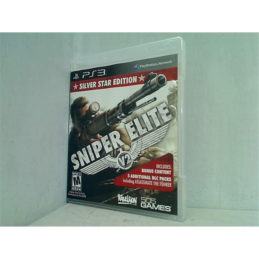 スナイパーエリートV2 PS3 Sniper Elite V2: Silver Star Edition Playstation 3 505 Games エンタメ/ホビーのゲームソフト/ゲーム機本体(その他)の商品写真