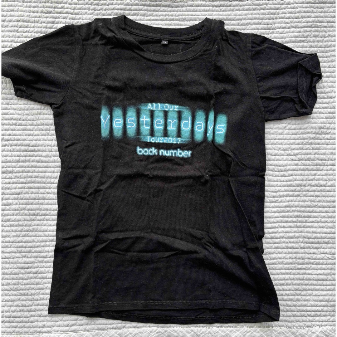 backnumber Tシャツ　Sサイズ　XSサイズ エンタメ/ホビーのタレントグッズ(ミュージシャン)の商品写真