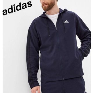 アディダス(adidas)のアディダス  スポーツウェア ジャージ フルジップ　パーカー(パーカー)