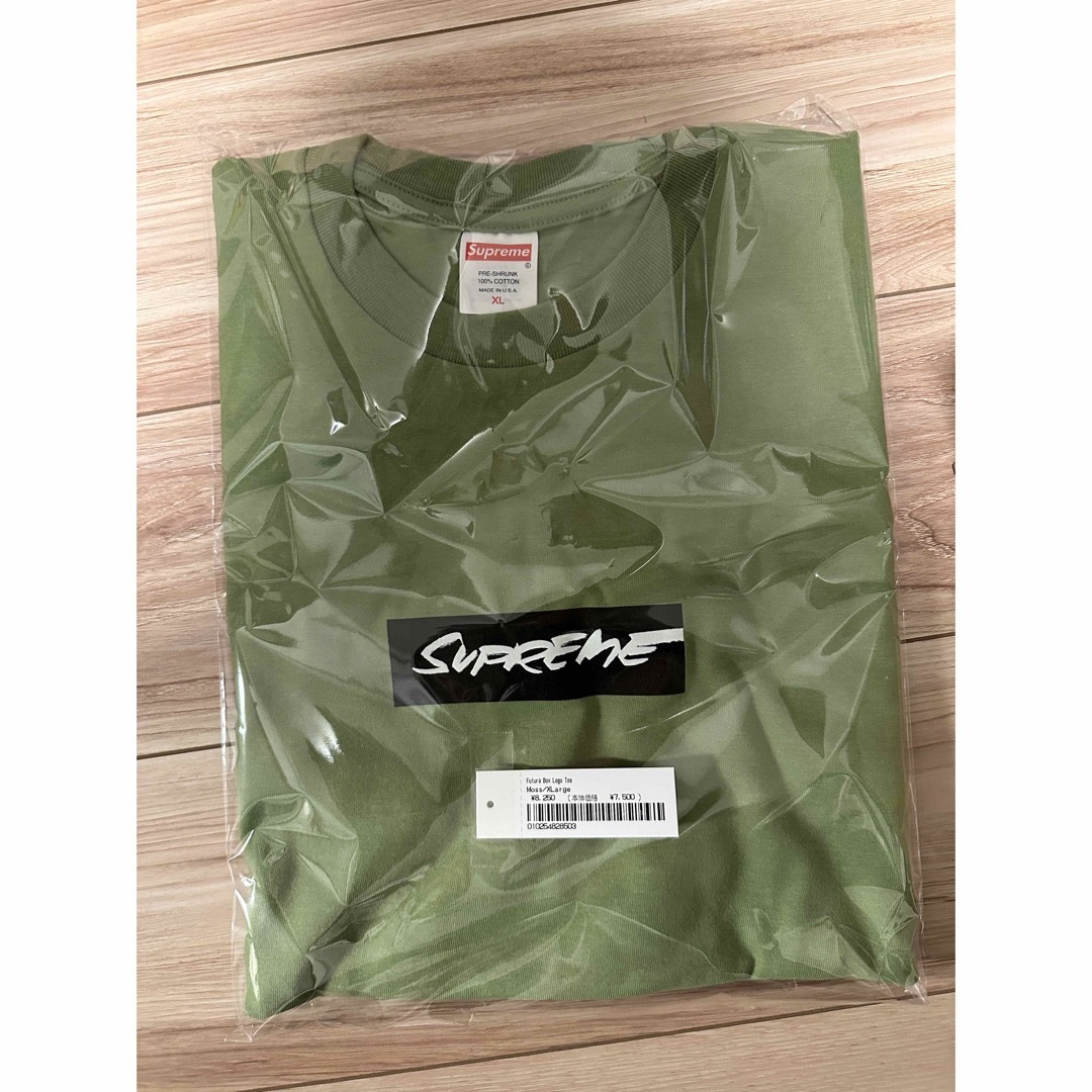 Supreme(シュプリーム)の新品　Supreme Futura Box Logo Tee "Moss" XL メンズのトップス(Tシャツ/カットソー(半袖/袖なし))の商品写真