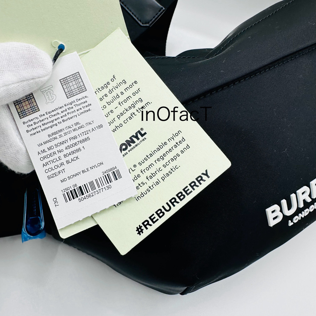 BURBERRY(バーバリー)のBURBERRY バーバリー ソニー ベルトバッグ クロスボディ ユニセックス メンズのバッグ(ボディーバッグ)の商品写真