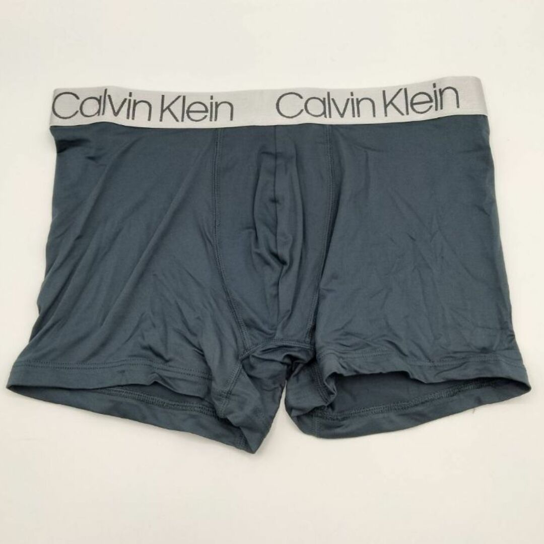 Calvin Klein(カルバンクライン)の【Lサイズ】カルバンクライン ローライズボクサー グリーン 1枚 NP22130 メンズのアンダーウェア(ボクサーパンツ)の商品写真