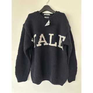 フレームワーク(FRAMeWORK)の新品イエールロゴセーターYALE WOOL HAND KNITTINGニット(ニット/セーター)