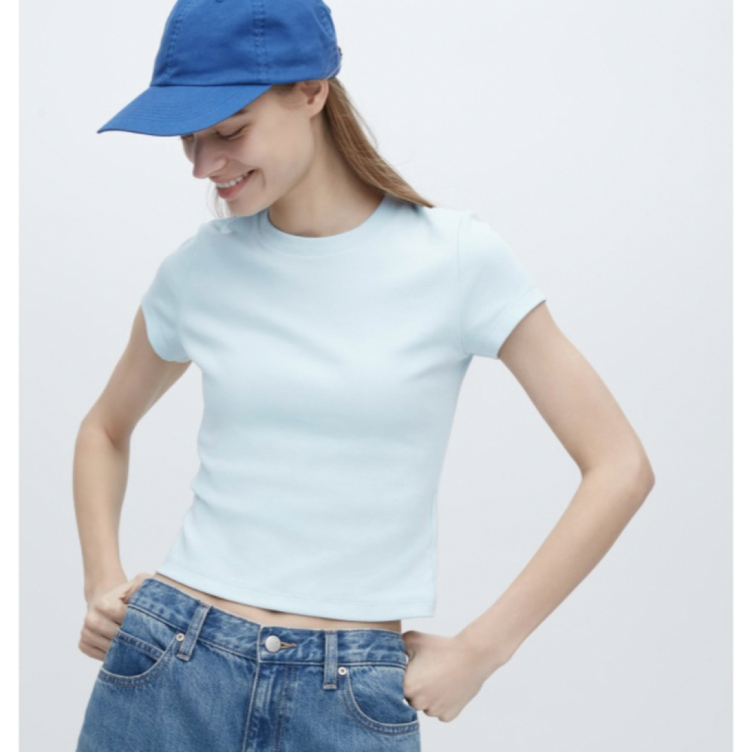 UNIQLO(ユニクロ)のユニクロ UNIQLO ミニT 未着用品 レディースのトップス(Tシャツ(半袖/袖なし))の商品写真