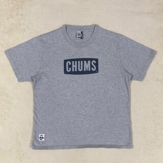 チャムス(CHUMS)の古着 CHUMS チャムス Tシャツ グレー  Mサイズ(Tシャツ/カットソー(半袖/袖なし))