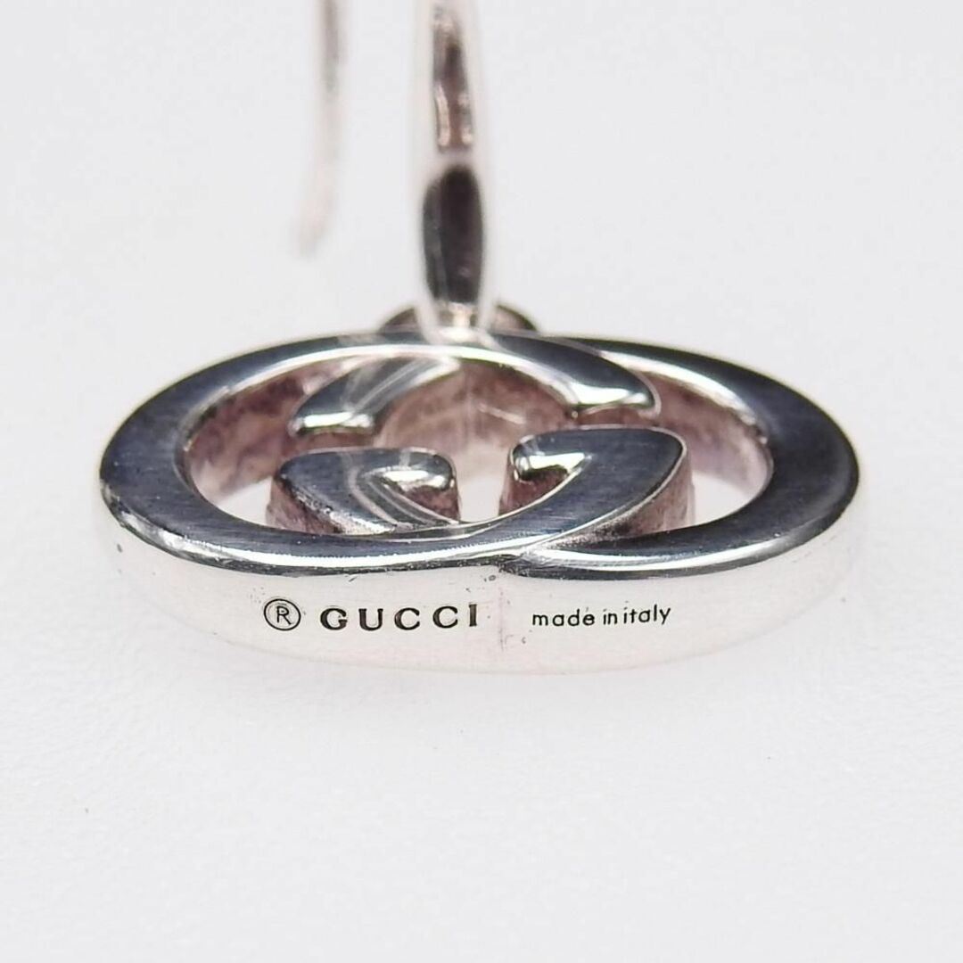 Gucci(グッチ)の【正規品】グッチ インターロッキングG シルバー ピアス AG925 GG レディースのアクセサリー(ピアス)の商品写真