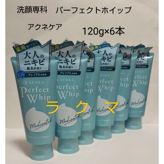 シセイドウ(SHISEIDO (資生堂))の洗顔専科 パーフェクトホイップ アクネケア 120g×6本 未使用(洗顔料)