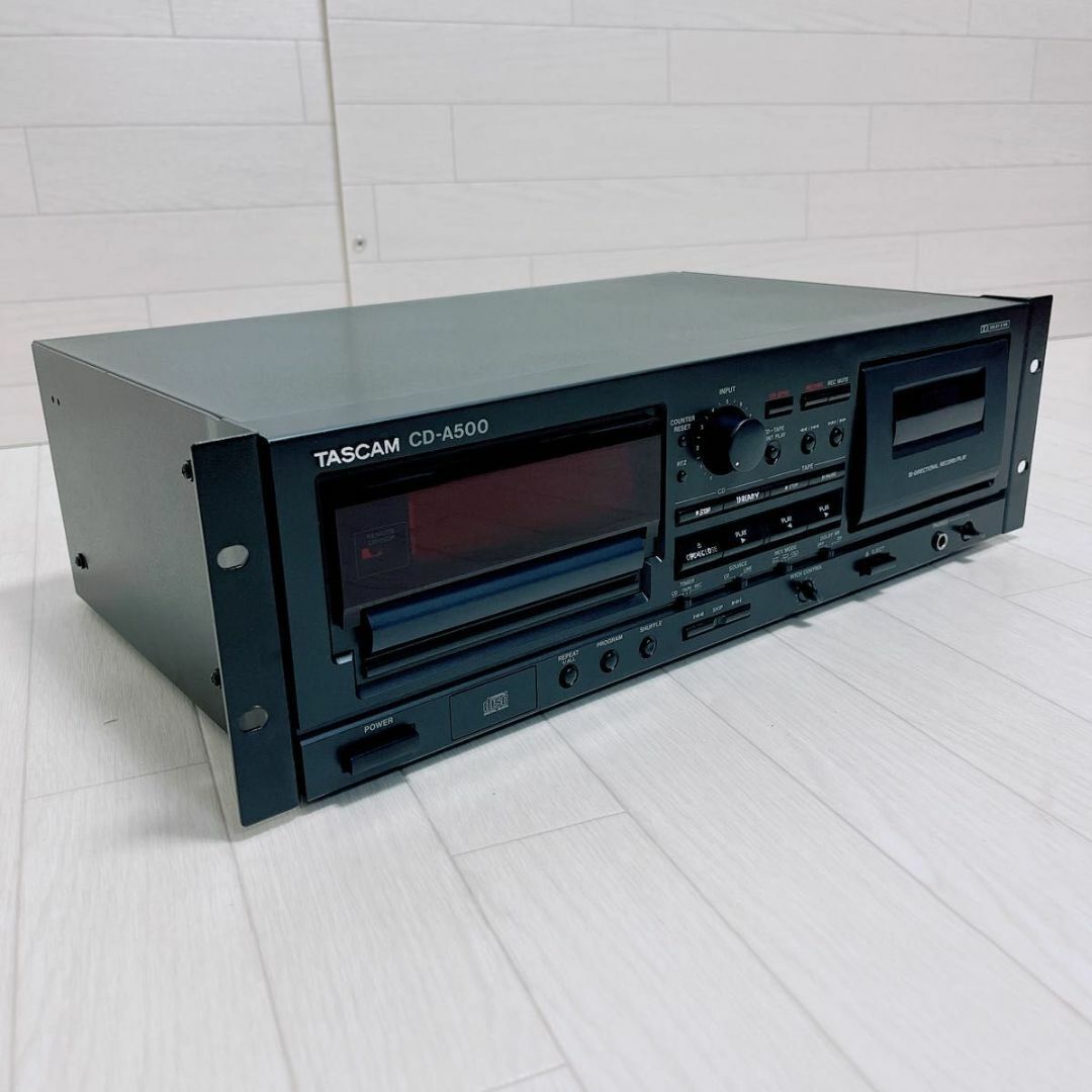 TASCAM タスカム TEAC CD-A500 業務用CDプレーヤー 良品 スマホ/家電/カメラのオーディオ機器(その他)の商品写真