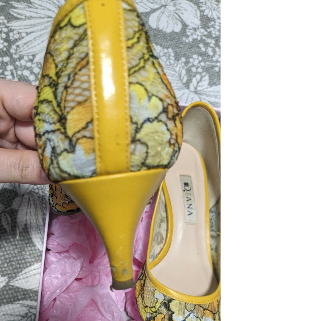 DIANA(ダイアナ)のDIANA 美品23.5cm　5cmヒール レディースの靴/シューズ(ハイヒール/パンプス)の商品写真