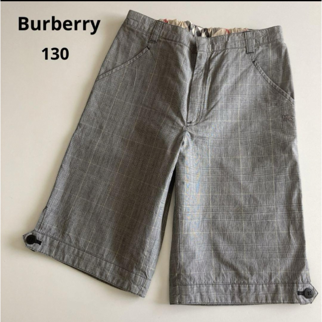 BURBERRY(バーバリー)のバーバリー　チェック　ハーフ　パンツ　フォーマル  春　夏　セリーヌ　グッチ キッズ/ベビー/マタニティのキッズ服男の子用(90cm~)(パンツ/スパッツ)の商品写真