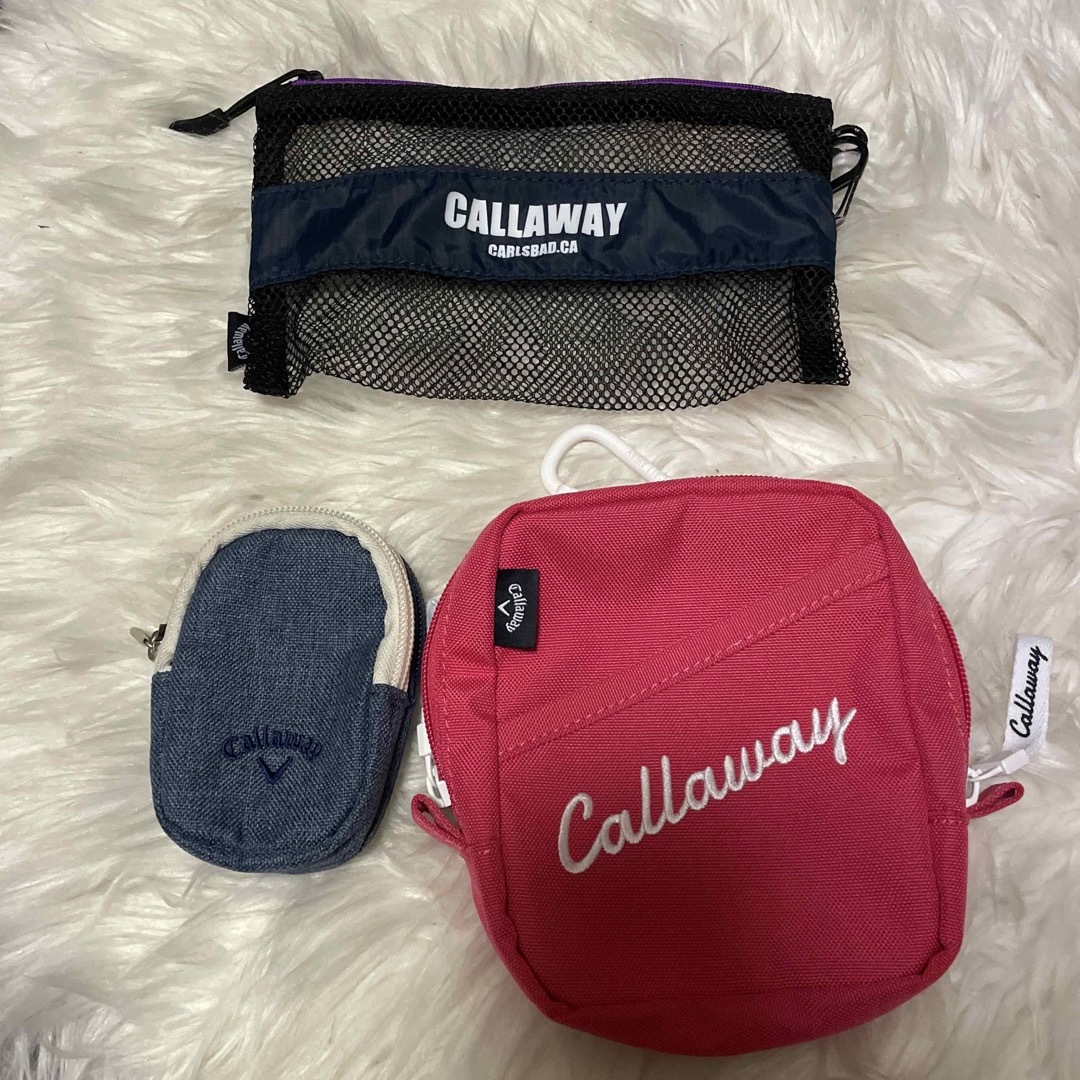 Callaway(キャロウェイ)の未使用callaway ポーチ　キャラウェイ　ゴルフ スポーツ/アウトドアのゴルフ(その他)の商品写真