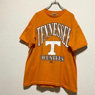 ヴィンテージ(VINTAGE)のアメリカ古着　90年代　テネシー大学　カレッジプリント　RED OAK　Tシャツ(Tシャツ/カットソー(半袖/袖なし))