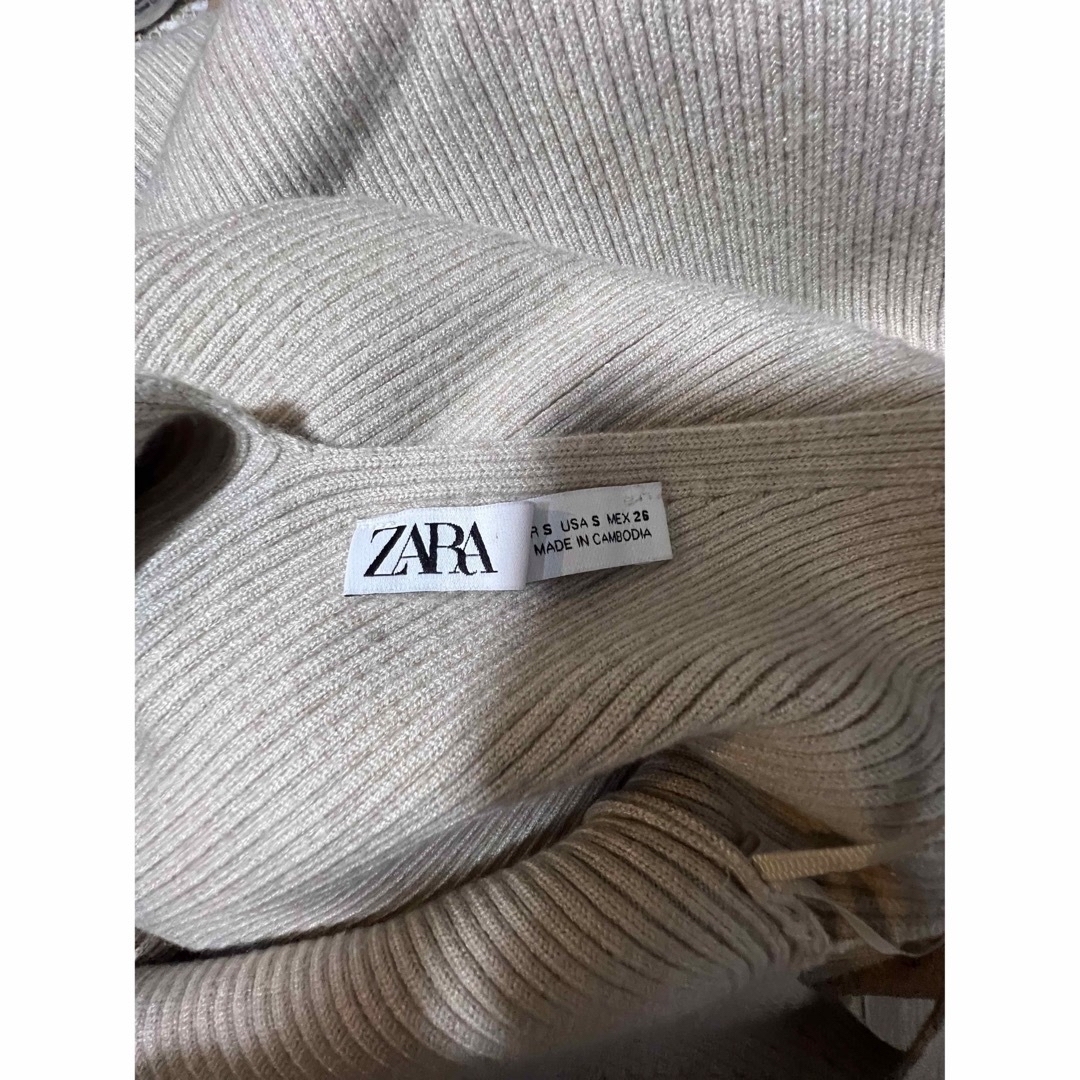 ZARA(ザラ)のZARA ニットワンピース レディースのワンピース(ロングワンピース/マキシワンピース)の商品写真